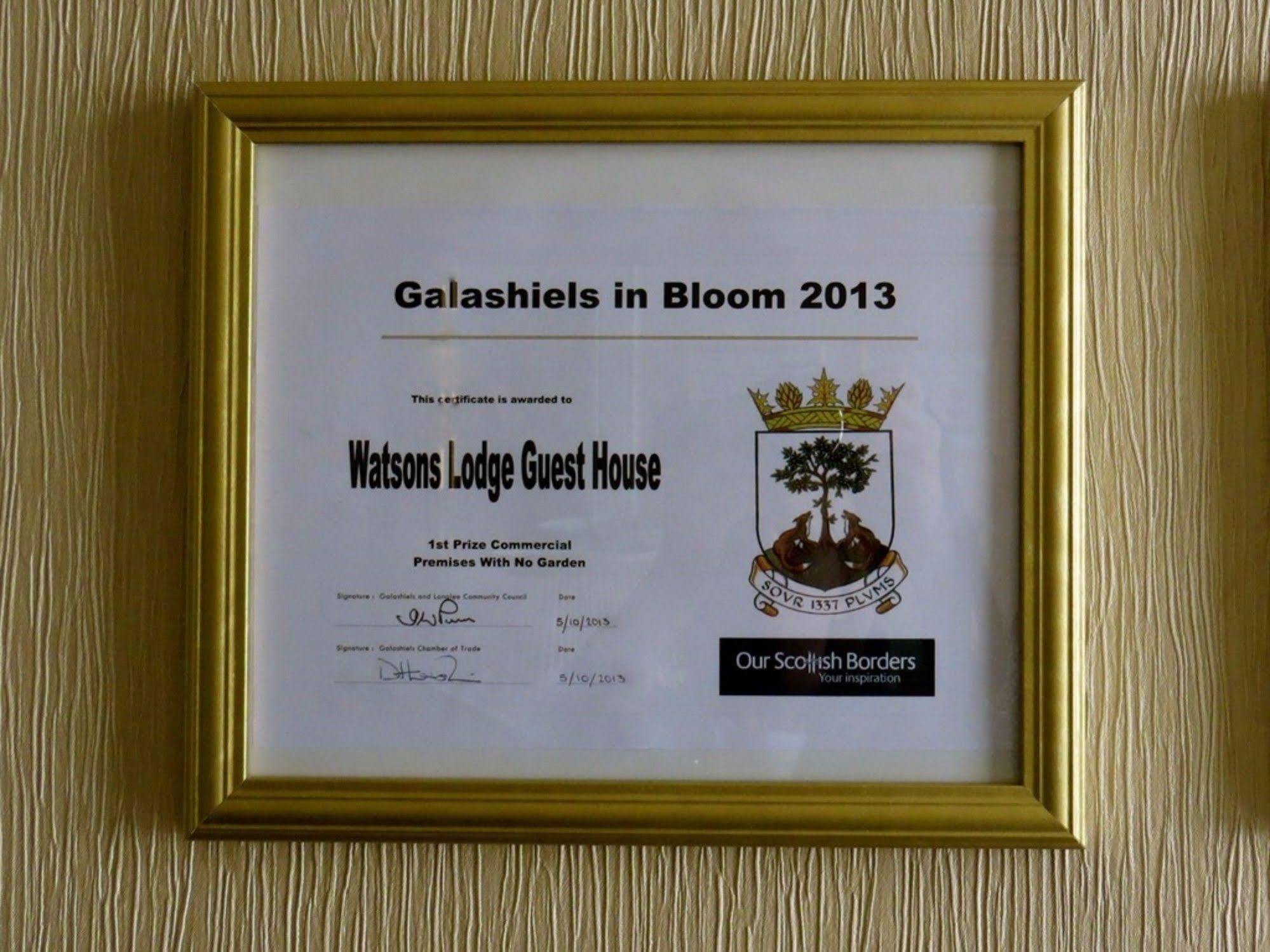 Watson Lodge Guest House Galashiels Εξωτερικό φωτογραφία